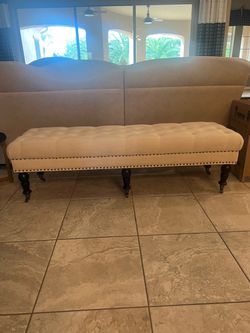 Tufted Bench