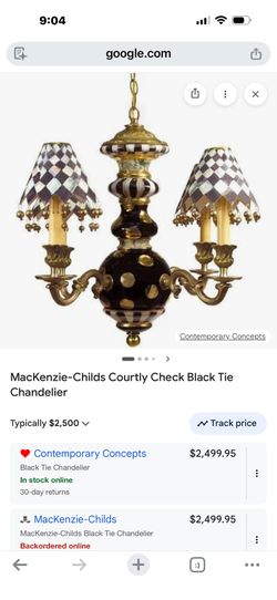 MacKenzie-Childs Chandelier