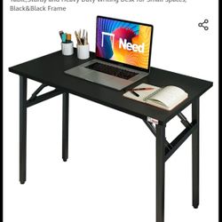 Computer Table Heavy Duty Sturdy Foldable
