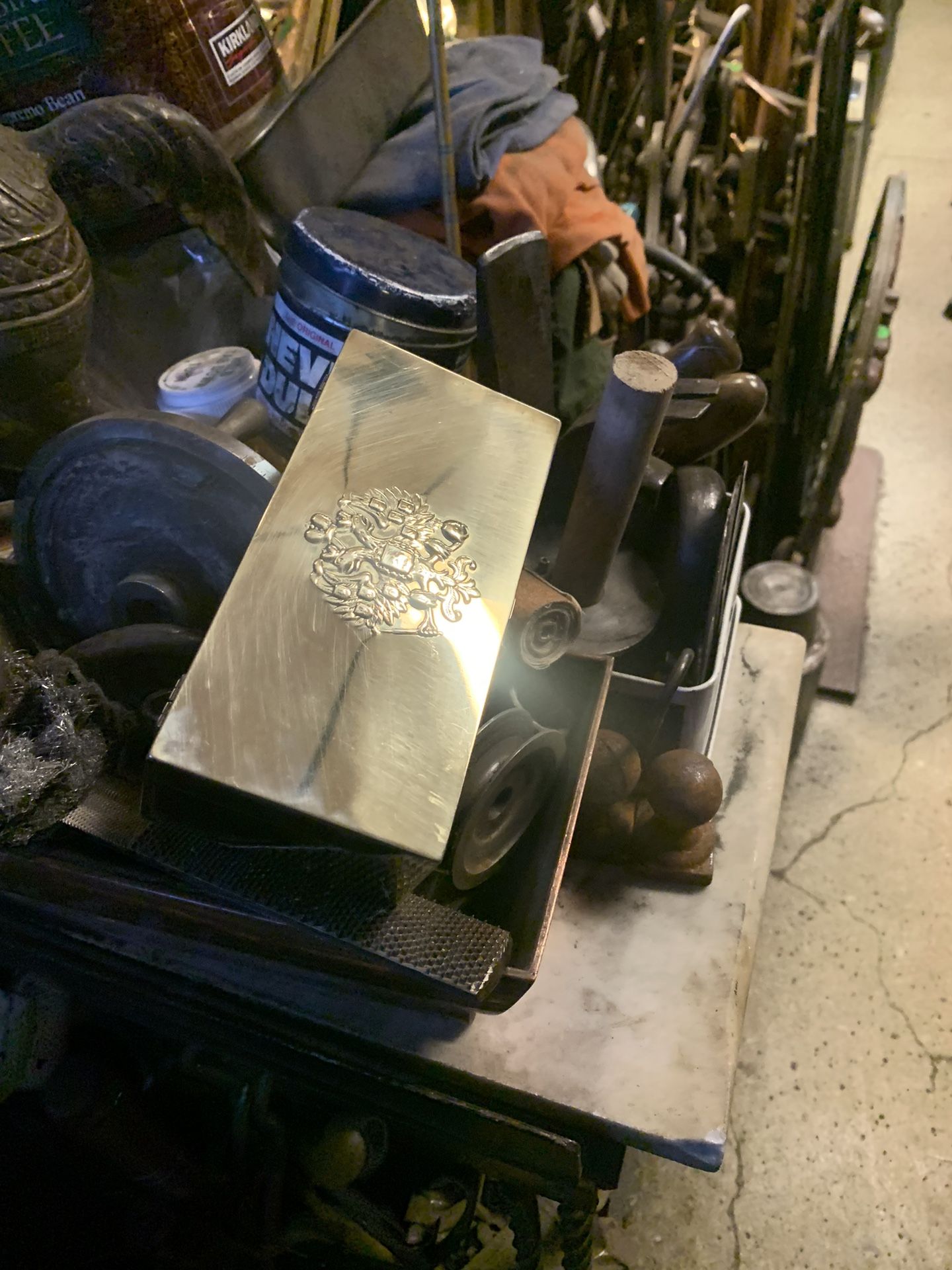 Brass Russian Box