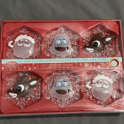 Rudolh The Red Nosed Reindeer Musical String Light Set-(NIB)