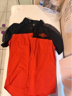 Harley Davidson Button up