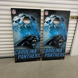 Carolina Panther’s Cornhole Set