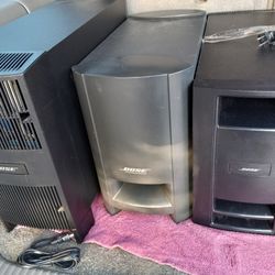 3 Bose Subwoofer Modules For Home Audio Stereo System 