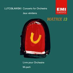 Lutoslawski, Witold Concerto for Orchestra cd