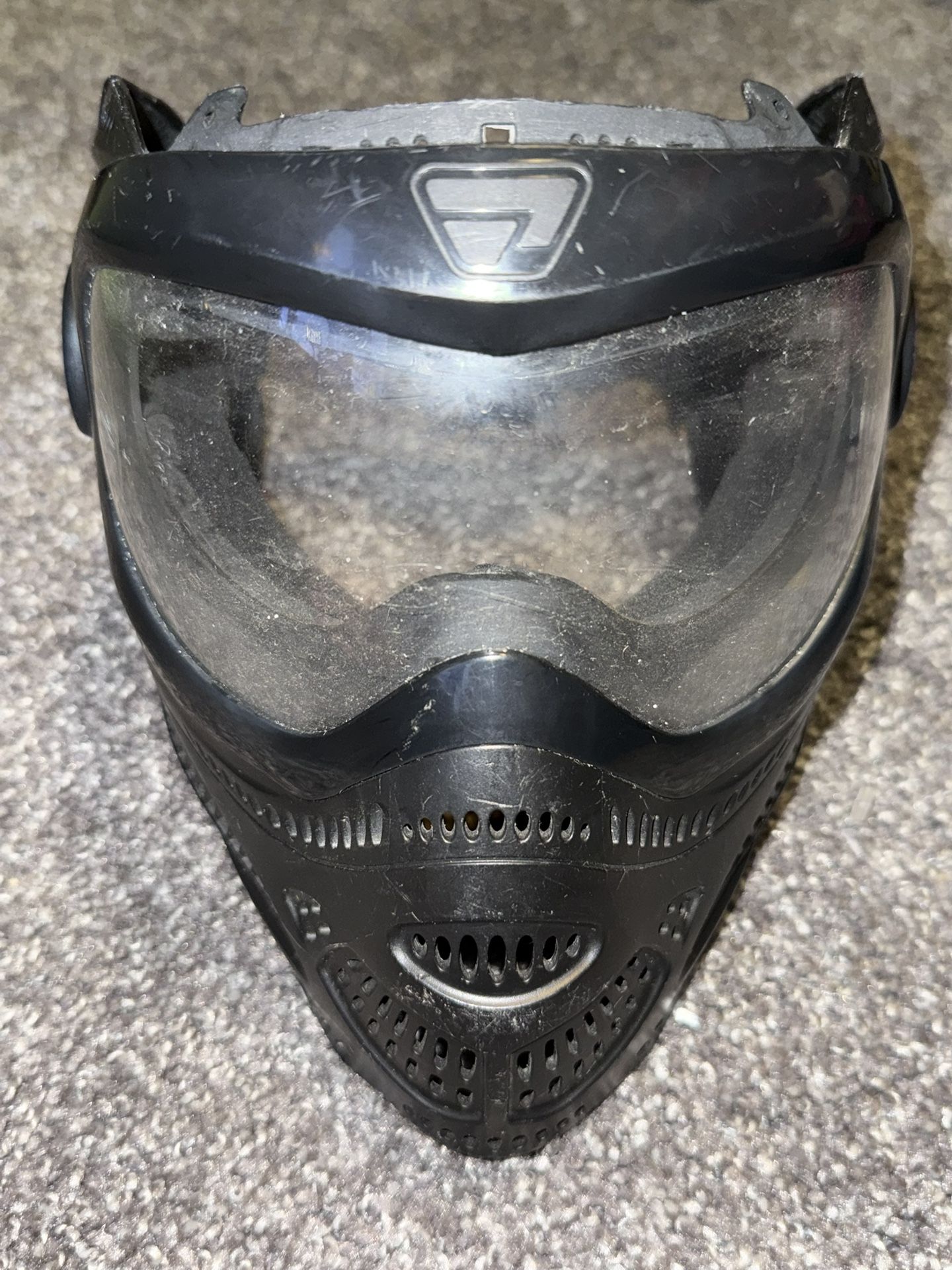 Proto Paintball Mask Full Face With Goggles Mens Adult One Size Adjustable Gear.