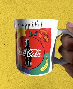 Vintage Y2K Coca-Cola coffee mug
