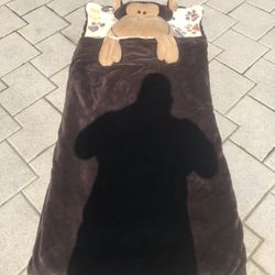 Plush Monkey Sleeping Bag