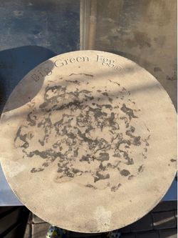 Big Green Egg Pizza stone and peel