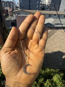 Silver 925 Crescent Moon