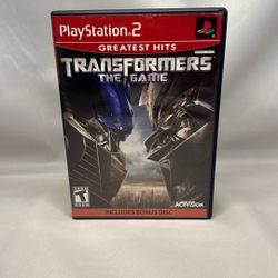 Transformers The Game PS2