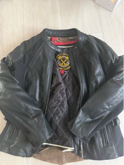 Street and steel motorcycles jacket