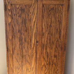 Beautiful wood armoire