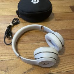 Beats Solo3 Rose Gold Wireless Bluetooth Headphones A1796 Dre Solo 3 - Tested