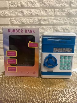 Number Bank Electronic Piggy Bank with Password
