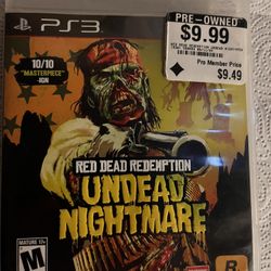Red Dead Redemption Undead Nightmare (PS3)