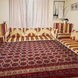 Arabic Mediterranean Sofa Mat Couch Set 