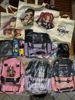 Demon Hunter Bags,tote bags,tumblers