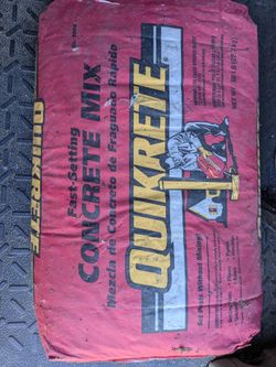 FREE 50 lb. Quikrete Concrete Mix 