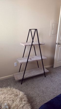 3-Tier Wooden Shelf