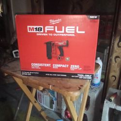 milwaukie 18 gauge brad nailer