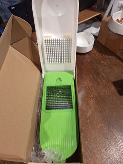 LHS vegetables chopper white stainless steel