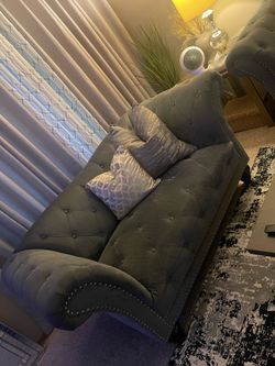 Sofa and loveseat