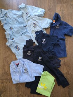 Merryhill school uniform tops shirts pants