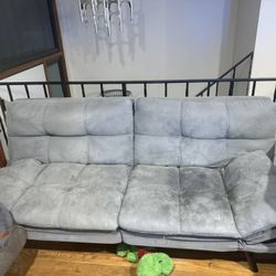 Grey Futon/Moving Sale