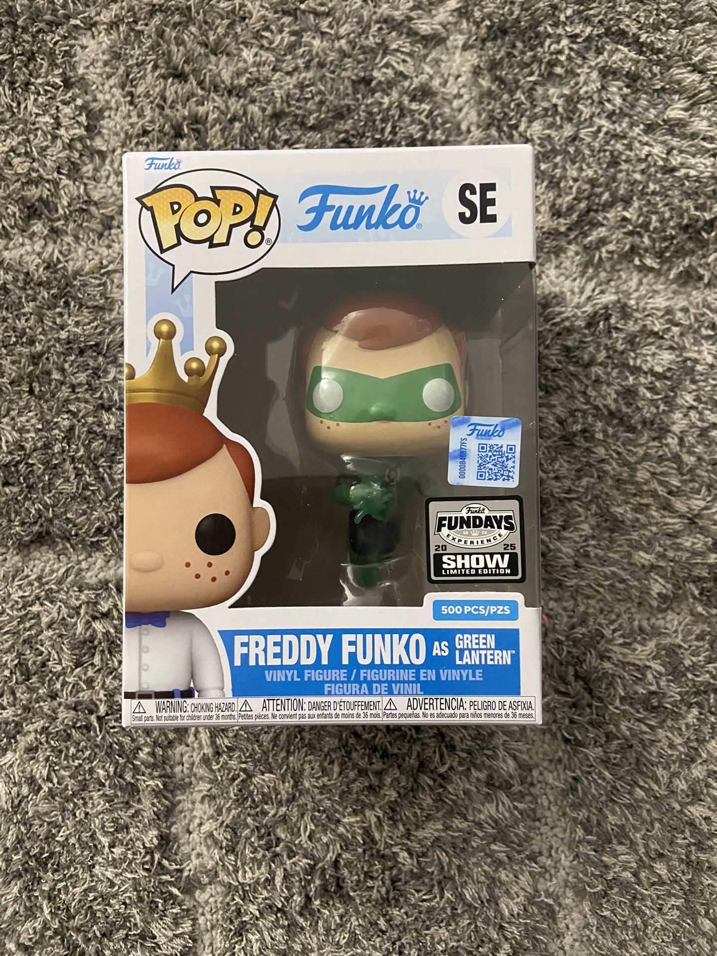 Freddy Funko As Green Lantern Fundays 500 PCS