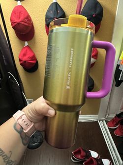 Stanley Starbucks Summer Gradient Purple Gold