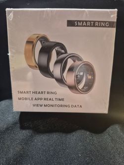 HEALTHY SMART RING unisex size 6 black