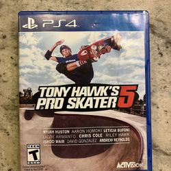 Tony Hawk Pro Skater 5 PS4
