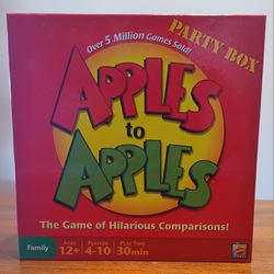 Mattel Apples To Apples Party Box Game