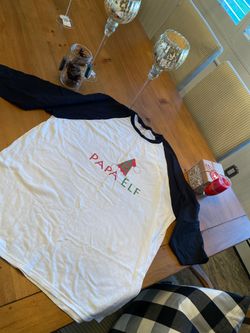 Papa Elf 3/4 sleeve men’s shirt