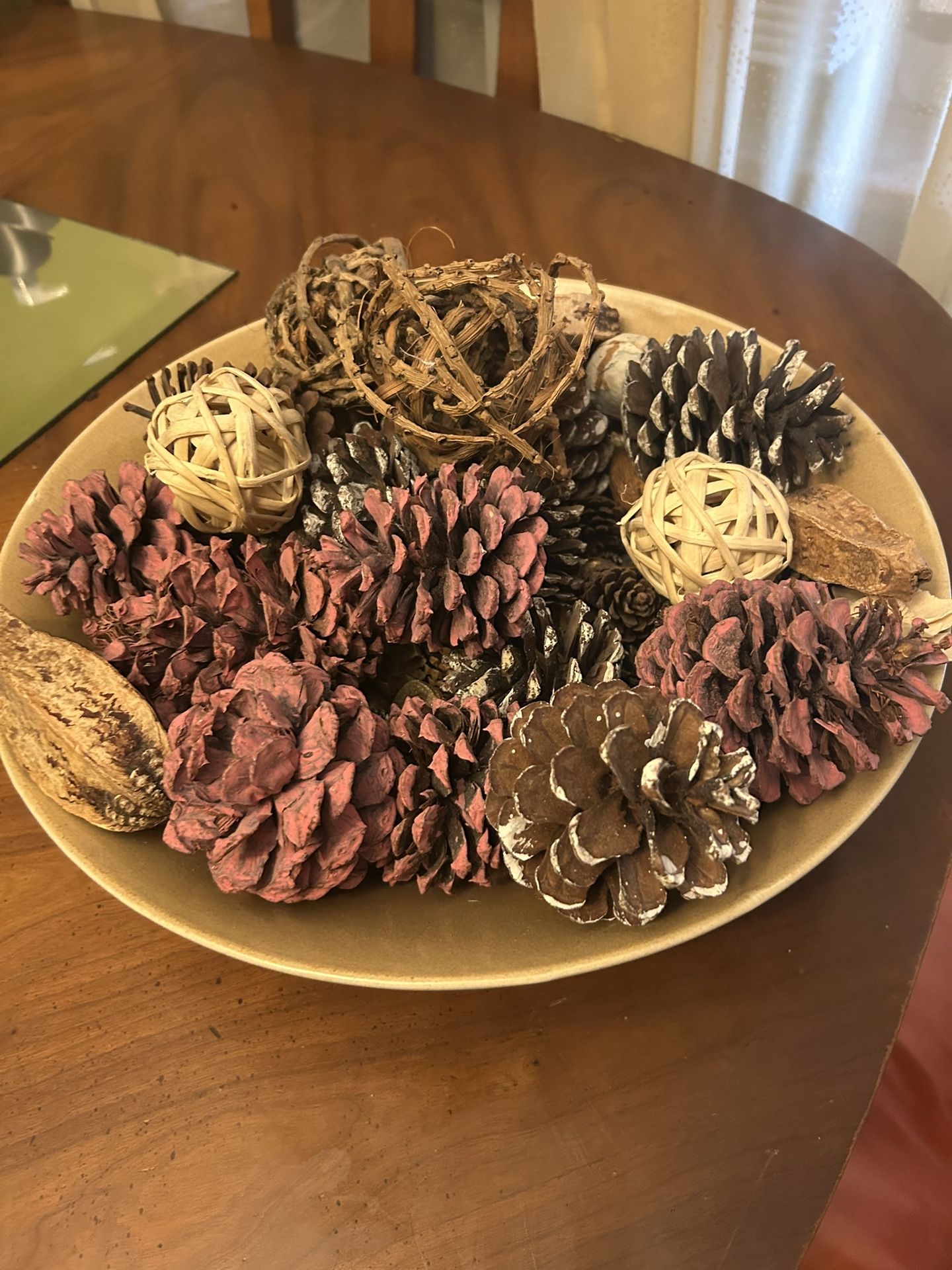 Pot Pourri And Glass Large Bowl