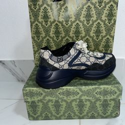 Gucci GG Rhyton Beige Blue 
