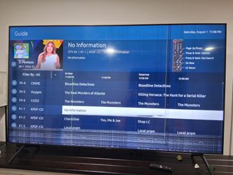Samsung TV 82inch Damaged Screen