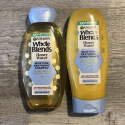 Garnier Whole Blends Honey Water Shampoo & Conditioner Set 
