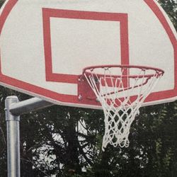 Basketball Pole And Hoop