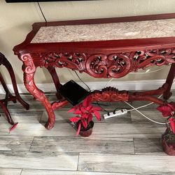 Vintage Marble Table