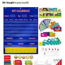 Calendar Teacher Homeschool Letter Sounds Calendar Pocket Charts