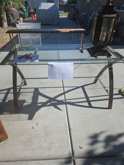 Glass table