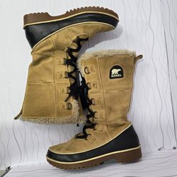 Botas de Nieve Sorel Joan of Arctic de Mujer Camel Marrón Talla 9.5 US NL2093-37