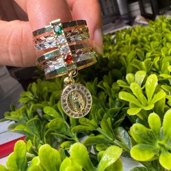 Virgin de Guadalupe ring oro laminado 18k brazileño jewelry anillo  size 7