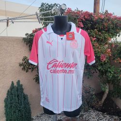 Chivas Cancer Soccer Jersey 2022