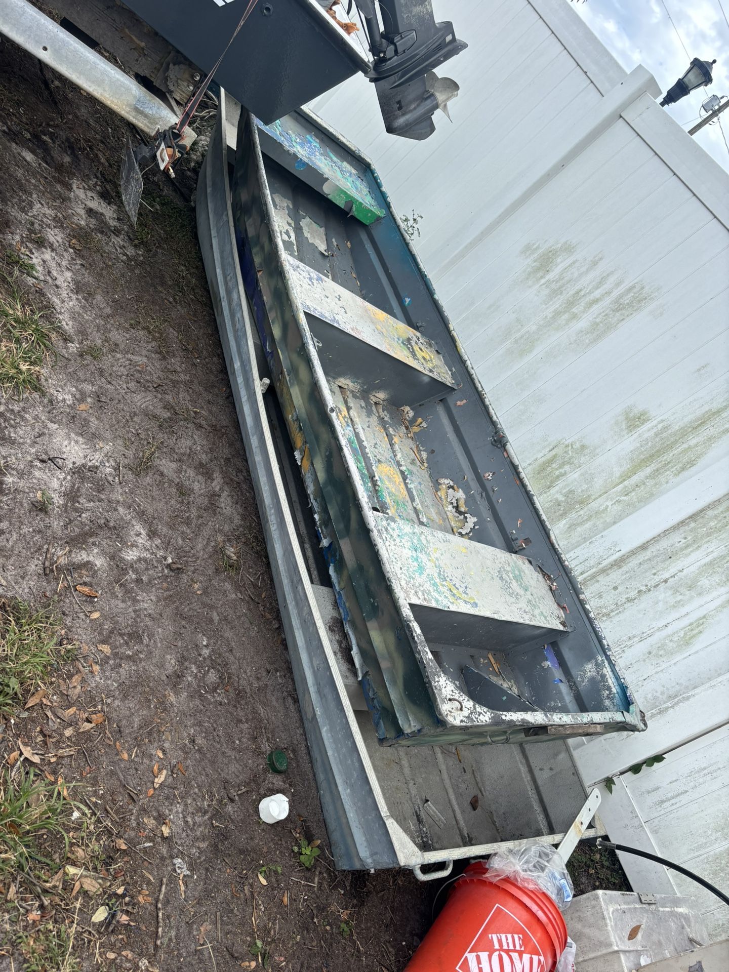 (2) Aluminum Jon Boats