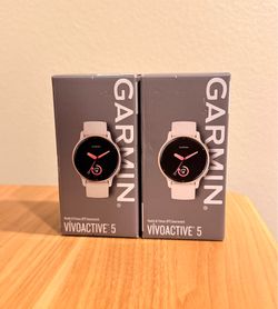 Garmin Vivoactive 5, Health and Fitness GPS Smartwatch, Ivory