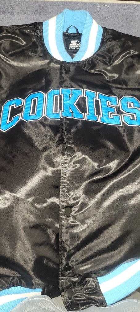 Blue Cookies X Starter Jacket Size XL