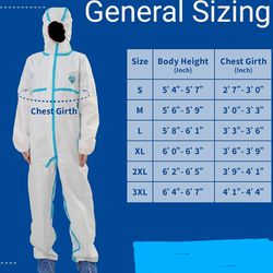 Tyvek - Coveralls - Overalls - Hazmat - Construction - Industry - Limited Time Deal Case Price $1 Each